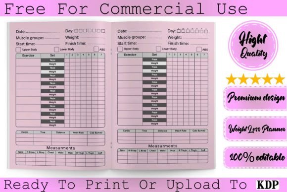 Creating and Selling Your Own Weight Lifting Planner: A Comprehensive Guide