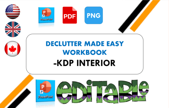 Declutter Made Easy Workbook KDP: Your Ultimate Guide to Simplifying and Organizing