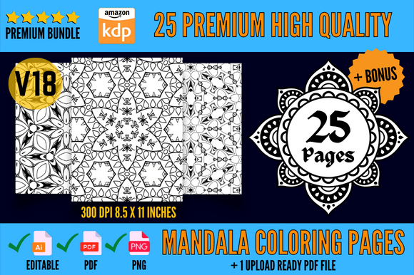 Discover the Art of Relaxation with Mandala Coloring Book Pages