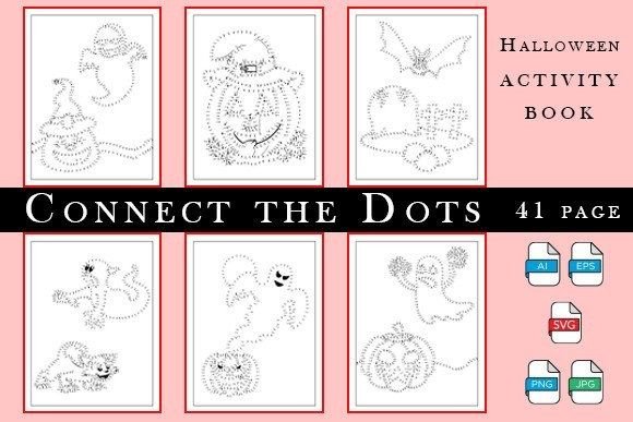 Discover the Fun and Creativity with Connect the Dots Halloween Activity Book