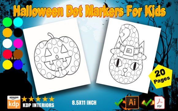 Halloween Dot Marker Activity Book: A Fun and Creative Resource for Kids