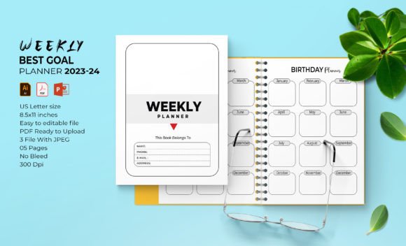 Maximize Your Productivity with the 2023 Weekly Planner Template