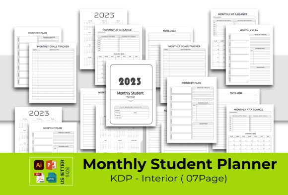 Maximizing Your 2023 Monthly Student Planner KDP for Strategic Success