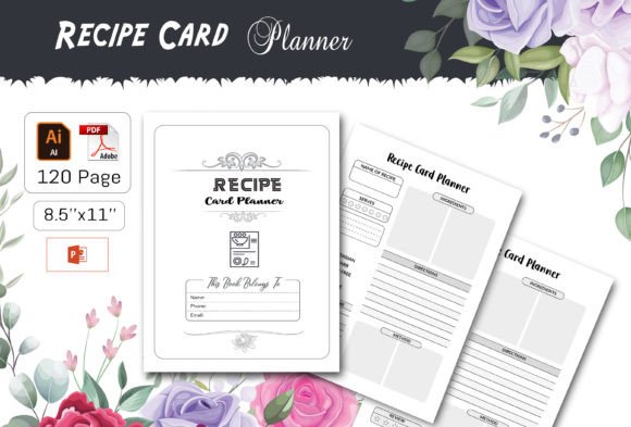 Recipe Card Planner: Your Ultimate KDP Solution
